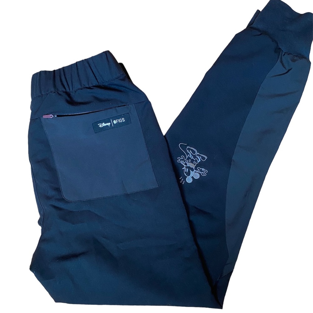 FIGS Disney jogger scrub bottom, XXS